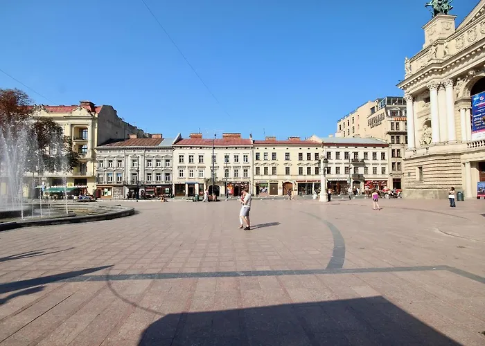 Apartmán Romantic Lux Vivaldi Svobode Avenue 39 Lvov